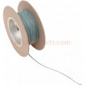 WIRE, 18 GAUGE, PER FOOT, GREY WITH GREEN STRIPE