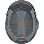 Cavalry Bluetooth Half Helmet, Gloss Black