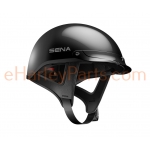Cavalry Bluetooth Half Helmet, Gloss Black