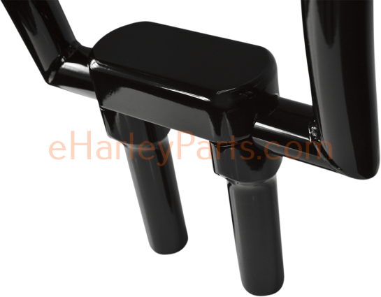 RISERS BIG BUFFLAO WITH CLAMP 6 INCH BLACK