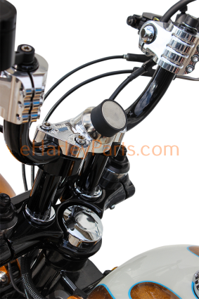 iOMOUNT KIT, HANDLEBAR CLAMP 1984-NEWER H-D, CHROME