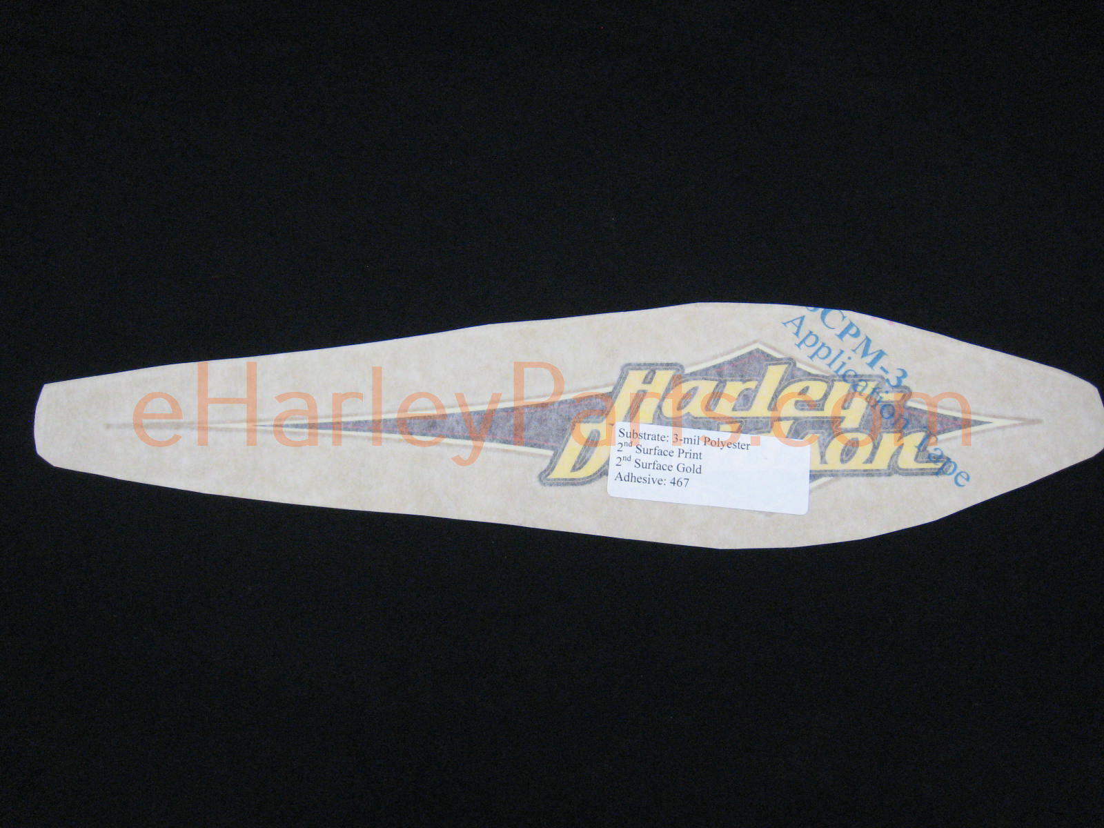 DECAL, RH, 2007 CUST COLOR 195