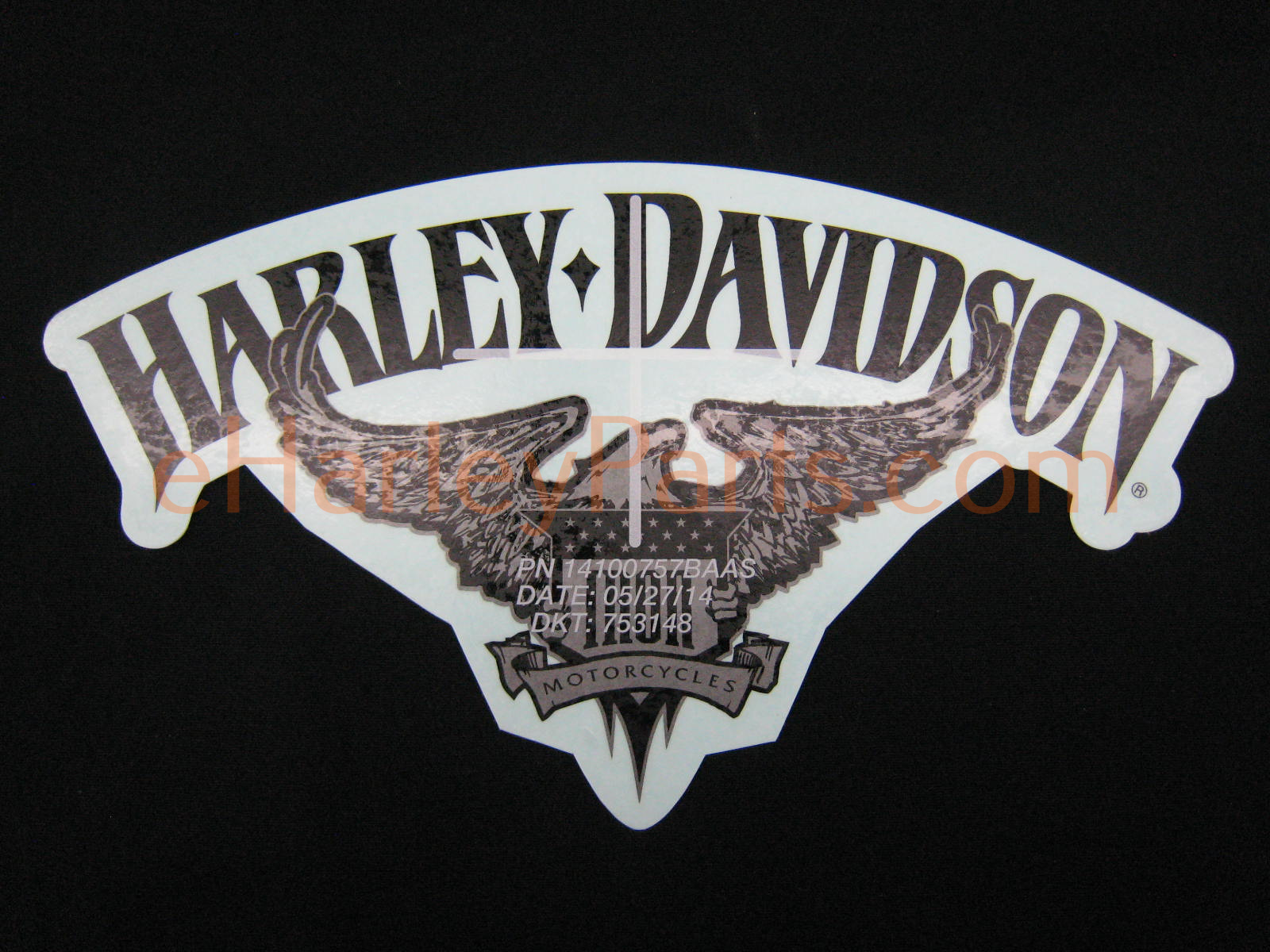 DECAL, 2016-2017 IRON 883, BLACK